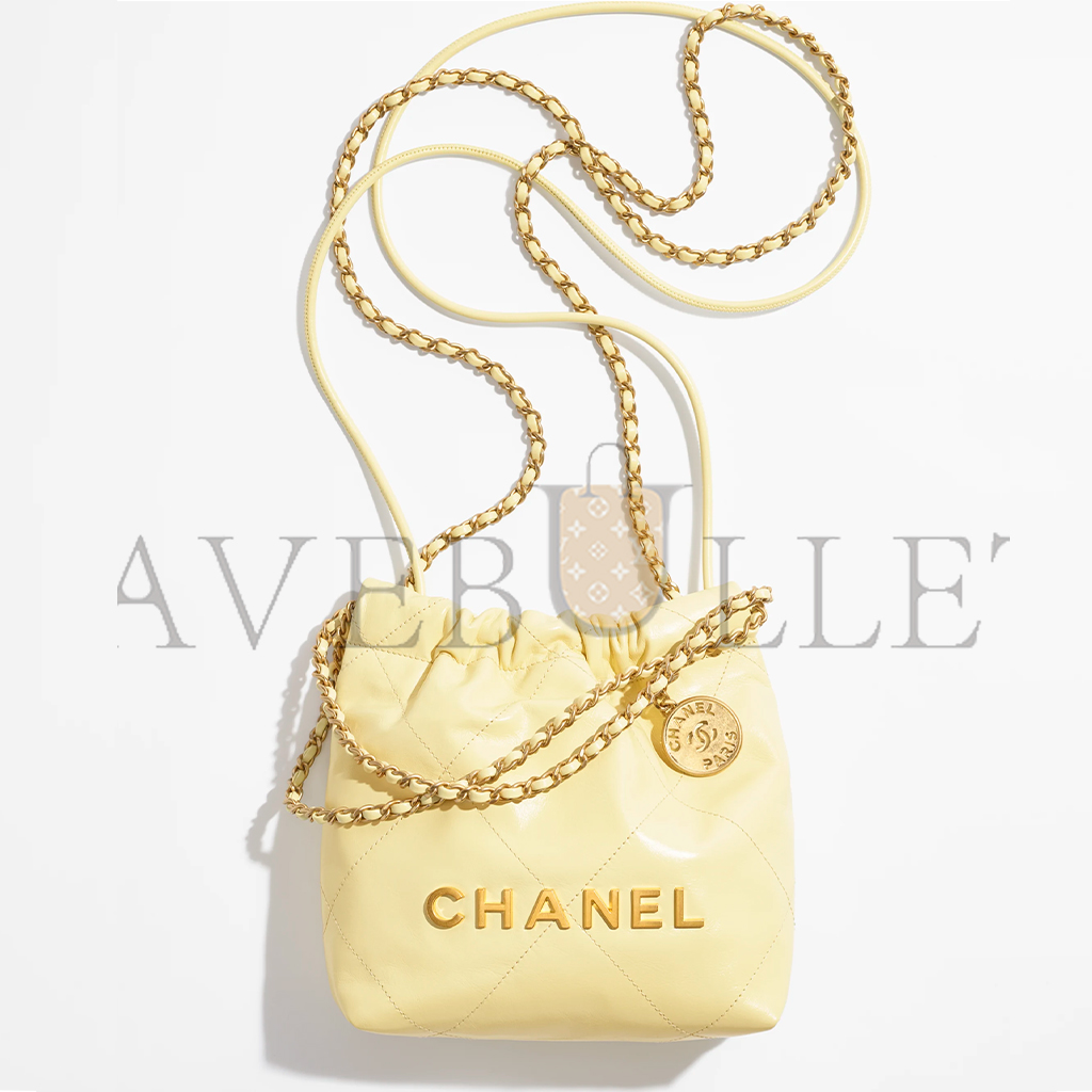 CHANEL MASTER 22 MASTER MINI HANDBAG AS3980 B08037 NN289 (20*19*6cm)